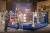 Boxers stand in the ring, the trainer stands outside